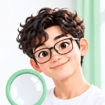 정보이용료현금화 한도 돋보기를 들고 꼼꼼히 찾아보는 안경 쓴 남성 24시 바로